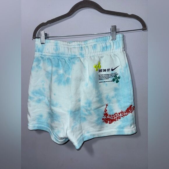 Nike Womens Embroidered Tie Dye Running Training Shorts Size Small EUC - Picture 6 of 9